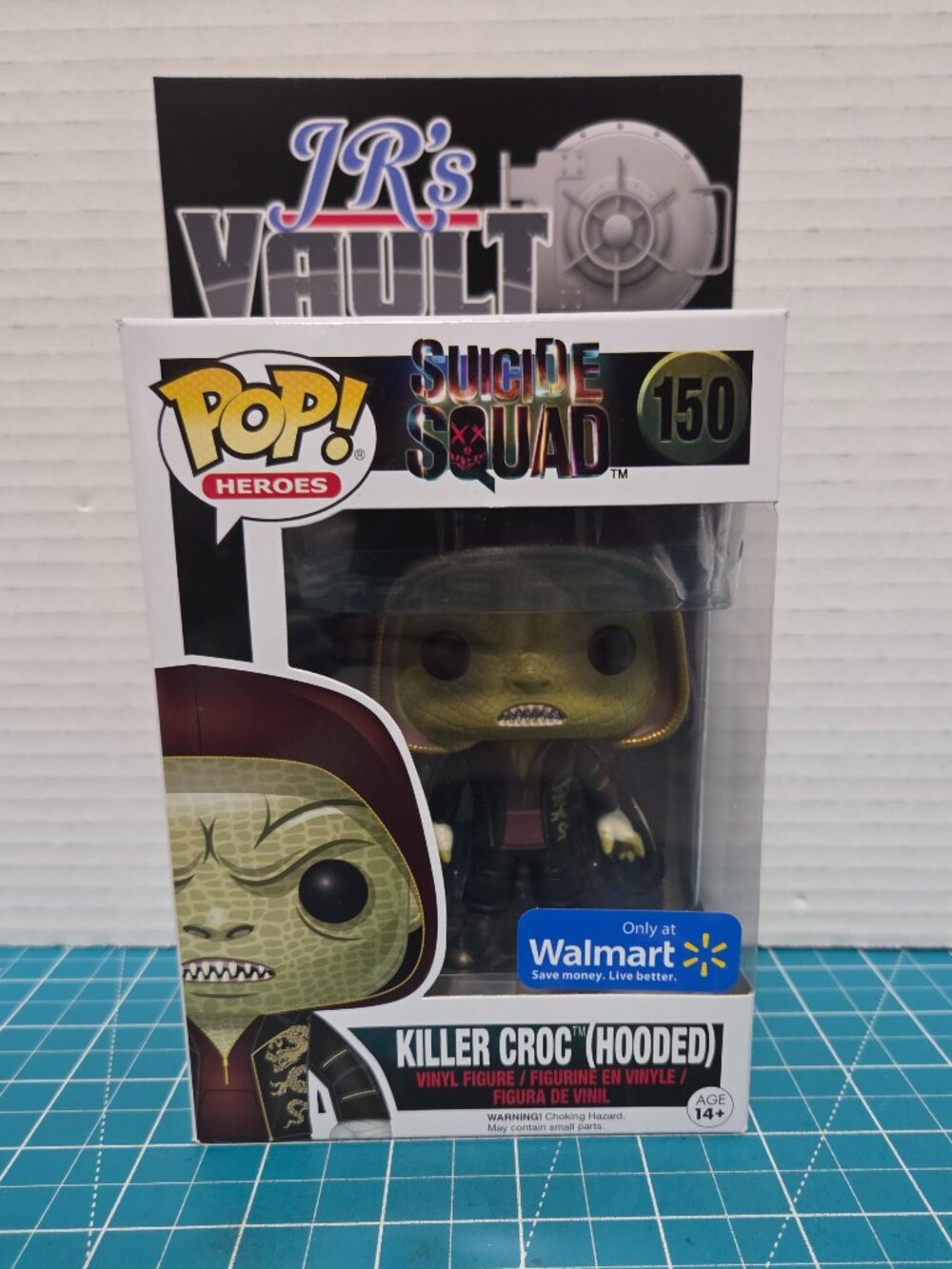 Funko POP Heroes DC Suicide Squad Killer Croc Hooded Walmart 150 Vinyl Figure
